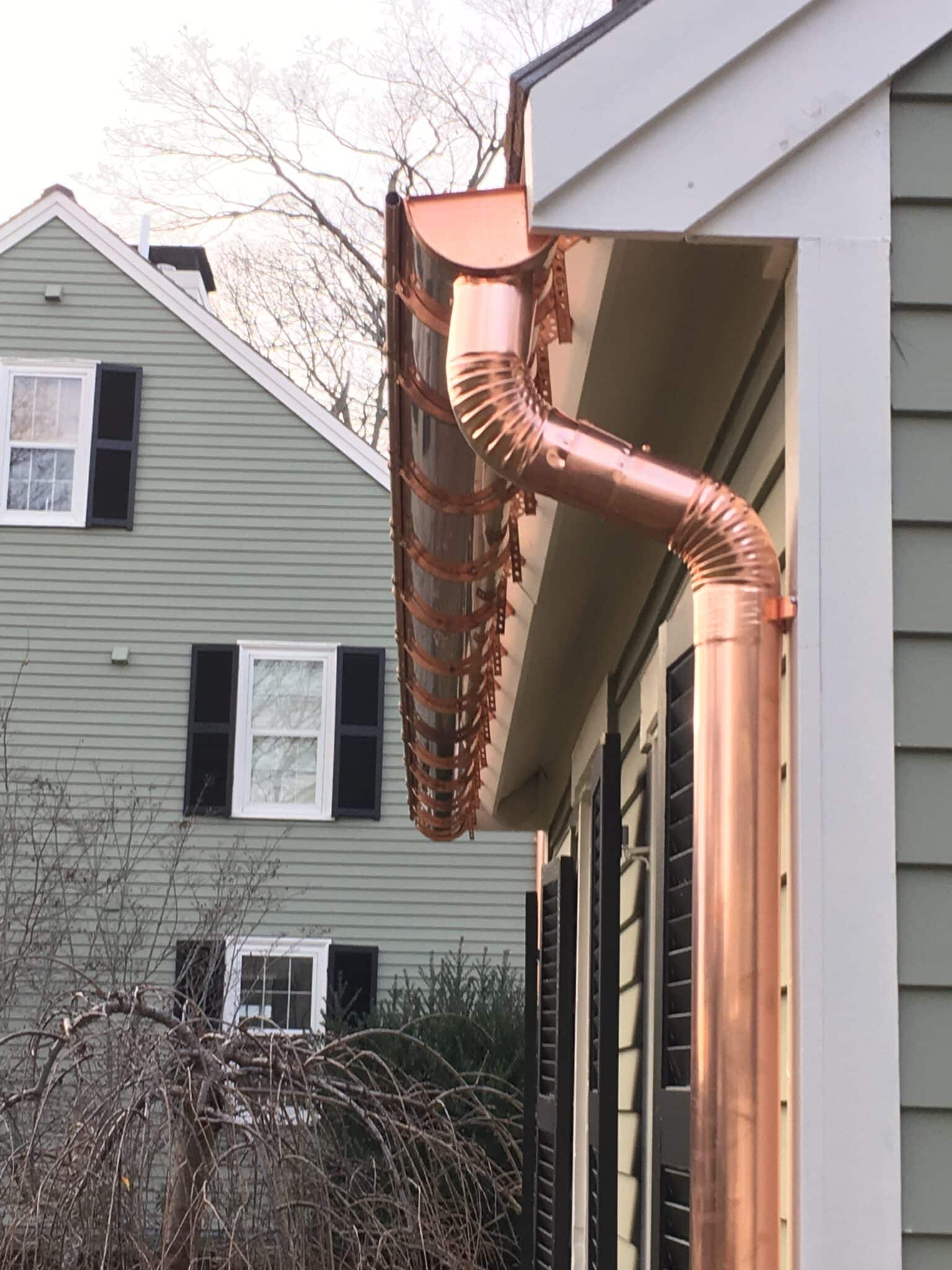 Copper Gutters Duxbury, MA